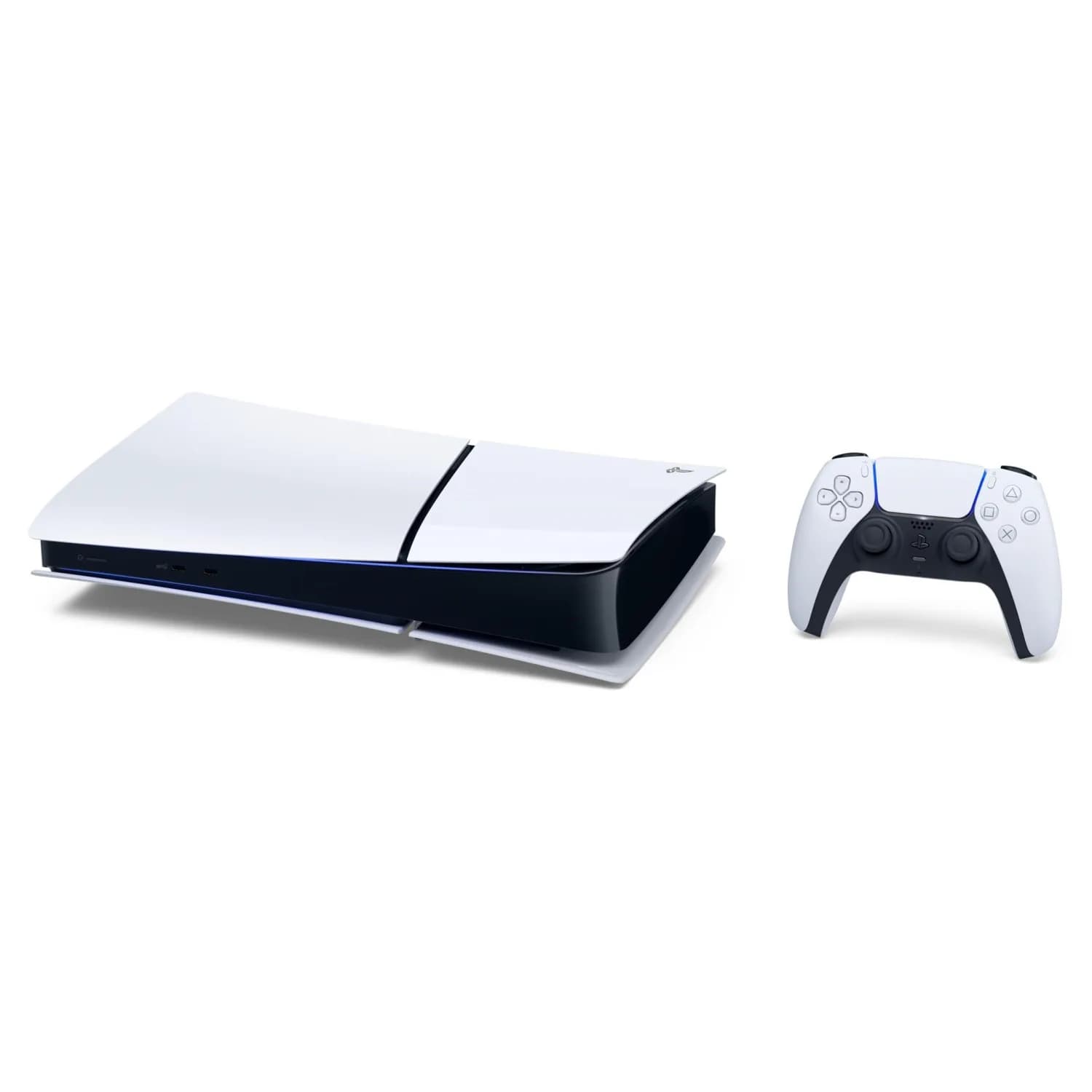کنسول بازی سونی مدل PlayStation 5 Slim Digital Edition ظرفیت 825 گیگابایت ریجن CFI-2116 اروپا به همراه دسته اضافی