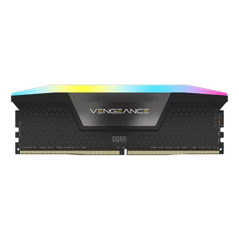 رم دسکتاپ DDR5 تک‌کاناله 5200 مگاهرتز CL40 کورسیر ونجنس RGB ظرفیت 16 گیگابایت
