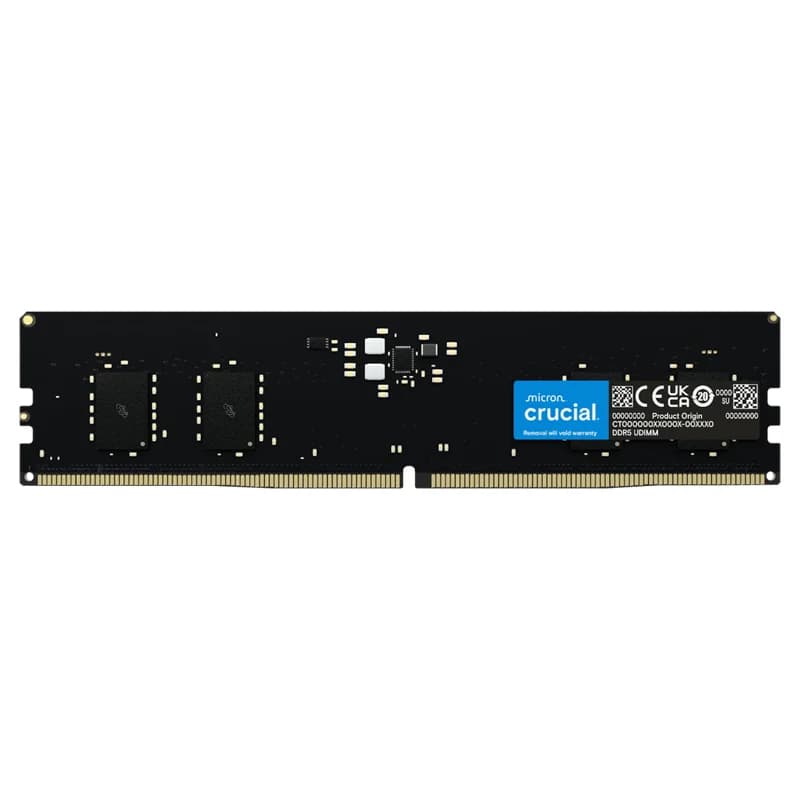 رم دسکتاپ DDR5 تک‌کاناله 5600 مگاهرتز CL46 کروشیال ظرفیت 16 گیگابایت