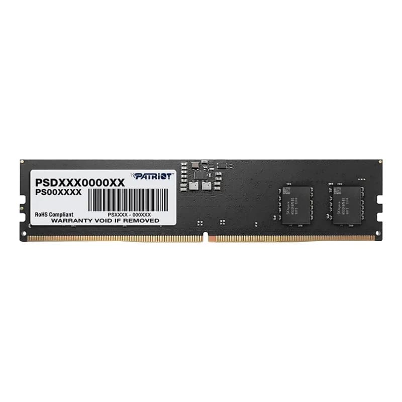 رم دسکتاپ DDR5 تک‌کاناله 5200 مگاهرتز CL42 پاتریوت Signature Line ظرفیت 16 گیگابایت