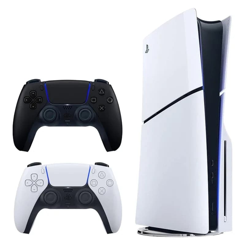 کنسول بازی سونی مدل PlayStation 5 Slim ظرفیت یک ترابایت ریجن CFI-2116 اروپا به همراه دسته اضافی