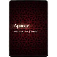 حافظه SSD اینترنال اپیسر مدل AS350X ظرفیت 128 گیگابایت، رابط SATA III، فلش 3D NAND، سرعت خواندن 560 و نوشتن 540 مگابایت بر ثانیه، مناسب لپ‌تاپ و کامپیوتر خانگی