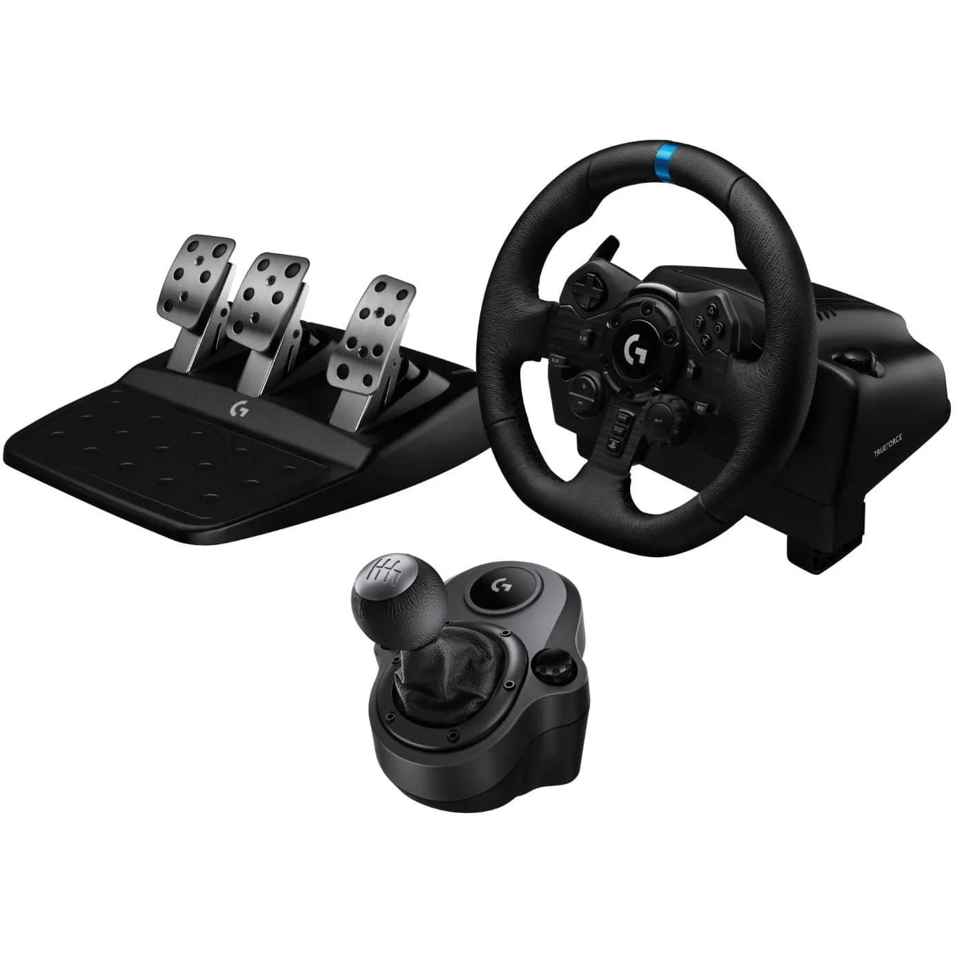 فرمان بازی لاجی مدل G923 مخصوص PS4 / PS5+دنده Shifter