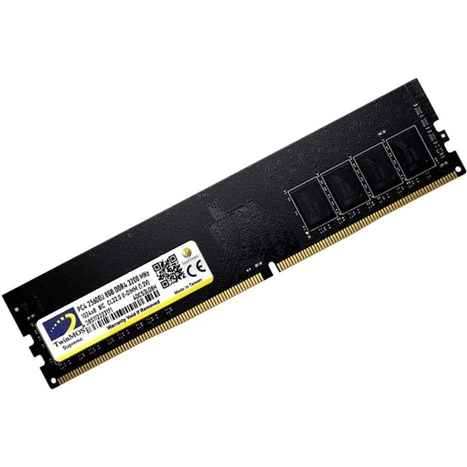 رم کامپیوتر DDR4 دو کاناله 3200 مگاهرتز CL22 توین موس ظرفیت 16 گیگابایت