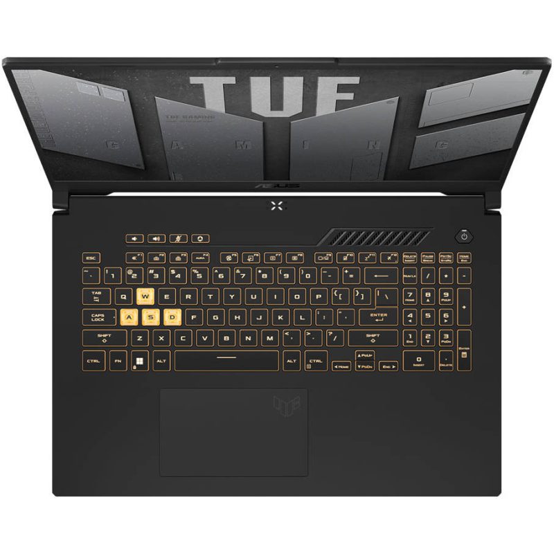 لپ تاپ 17.3 اینچی ایسوس مدل TUF Gaming F17 FX707ZC4-HX076-i5 12500H 16GB 1SSD RTX3050 W - کاستوم شده