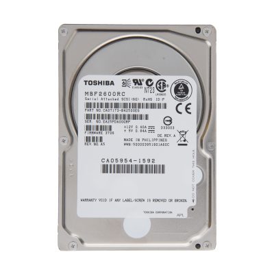 هارددیسک اینترنال توشیبا مدل MBF2600RC ظرفیت 600 گیگابایت