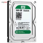 هارددیسک اینترنال وسترن دیجیتال سری سبز مدل WD5000AZRX ظرفیت 500 گیگابایت