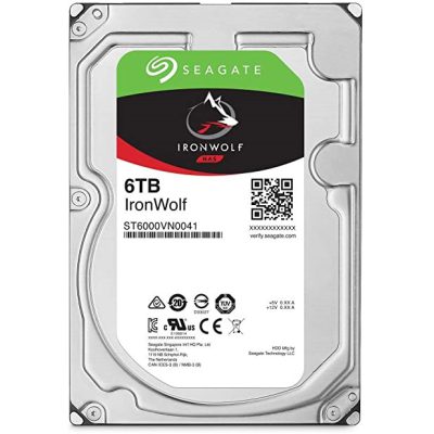 هارددیسک اینترنال سیگیت مدل IronWolf ST6000VN001 ظرفیت 6 ترابایت