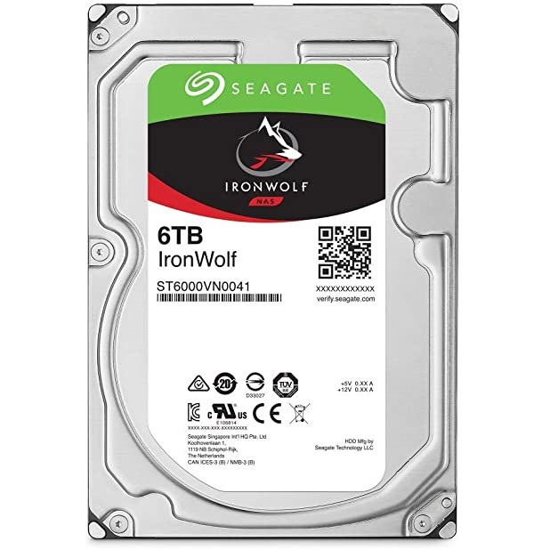 هارددیسک اینترنال سیگیت مدل IronWolf ST6000VN001 ظرفیت 6 ترابایت