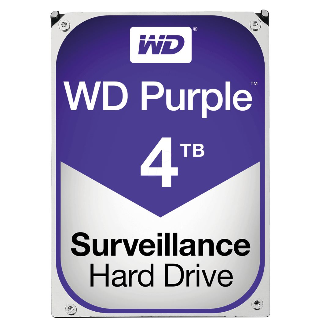 هارددیسک اینترنال وسترن دیجیتال مدل Purple WD40PURZ ظرفیت 4 ترابایت