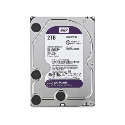 هارد دیسک اینترنال وسترن دیجیتال مدل WD Purple ظرفیت 2 ترابایت