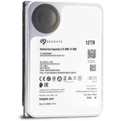 هارد دیسک اینترنال سیگیت مدل Enterprise Capacity ظرفیت 12 ترابایت