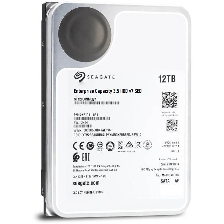 هارد دیسک اینترنال سیگیت مدل Enterprise Capacity ظرفیت 12 ترابایت